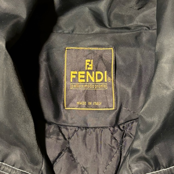 SOLD - FENDI Roma Rare Vintage Jacket - Picture 6 of 7